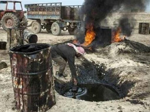 ضبط موقعين واربع عجلات لتهريب النفط في ثلاث محافظات